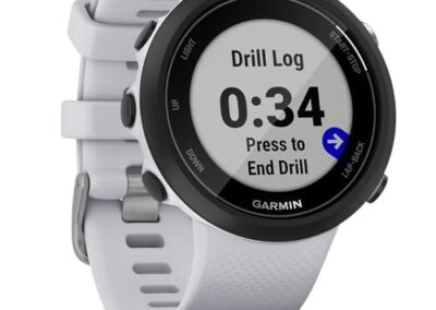 Montre Connectee Pour La Natation Garmin Swim 2 Gps Blanche 8