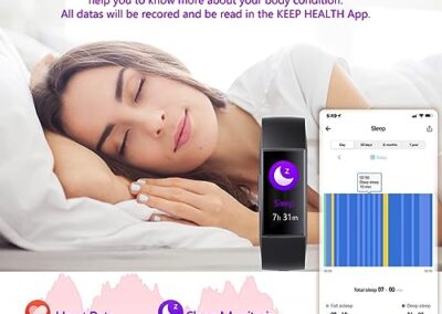 Montre Tracker D Activite Connectee Pour Le Sport Amoled 3