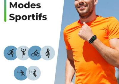 Montre Tracker D Activite Connectee Pour Le Sport Boalzetd 4