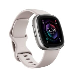 Montre Tracker D Activite Connectee Pour Le Sport Fitbit Mixte Smartwatch 9