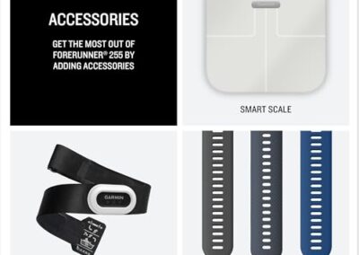 Montre Tracker D Activite Connectee Pour Le Sport Garmin Forerunner 255 2
