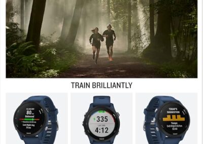 Montre Tracker D Activite Connectee Pour Le Sport Garmin Forerunner 255 6
