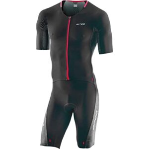Orca Kompress Combinaison Aerodynamique Homme Orange Noir 3