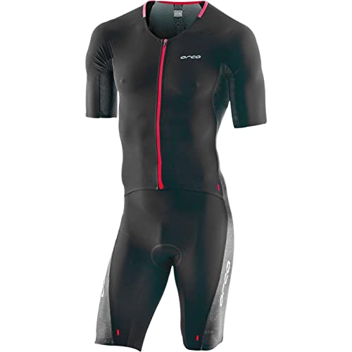 Orca Kompress Combinaison Aerodynamique Homme Orange Noir 3