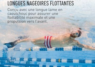 Palme De Natation Finis Rouge 5