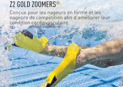 Palme De Natation Zoomers Finis Mixte Z2 Gold 6