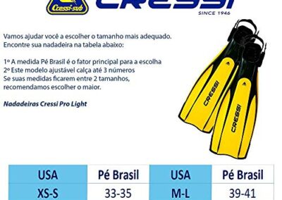 Palmes De Plongee Cressi Pro Light