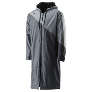 Parka De Natation Speedo Team Unisexe Noir Gris 10
