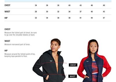 Parka De Natation Speedo Team Unisexe Rouge 3