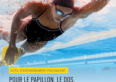 Plaquettes De Natation Finis Agility Paddle Floating 2