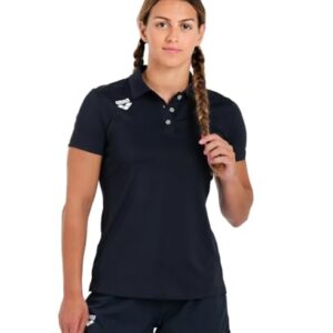 Polo Pour Femme Arena Solide Bleu Marine 7