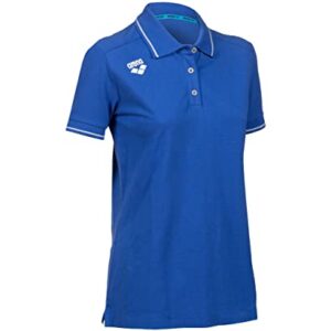 Polo Pour Femme Arena Team Solide Bleu Roi 8