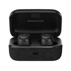 Sennheiser Momentum True Wireless 3 Ecouteurs Intra Auriculaires Bluetooth Pour Musique Et Appels Avec Anc Connectivite Multipoint Ipx4 Chargement Qi Autonomie De 28 Heures Design Compact Noir 2