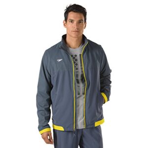 Speedo Mens Tech Warm Up Jacket Yellow Large 3
