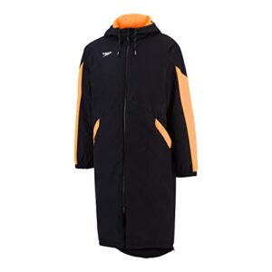 Speedo Parka Avec Doublure En Polaire Couleurs De L Equipe Vetement Couvrant De Maillot De Bain Mixte Edge Orange 2