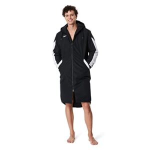 Speedo Parka Doublee En Polaire Couleurs De L Equipe Cache Maillot De Bain Mixte Edge Noir Xl 6