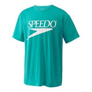 Speedo T Shirt Short Sleeve Crew Neck Vintage Maillot Dermoprotecteur Ceramique Xs Mixte 3