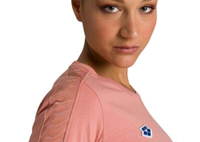 T Shirt Arena Femme W Team Rose