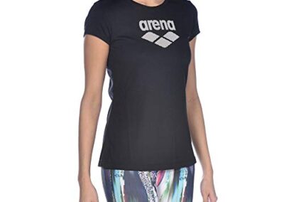T Shirt Pour Femme Arena Gym Noir 5