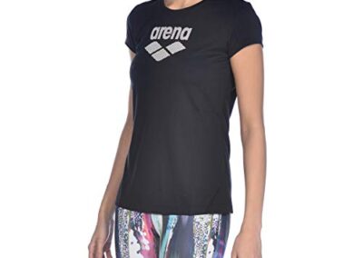 T Shirt Pour Femme Arena Gym Noir 6