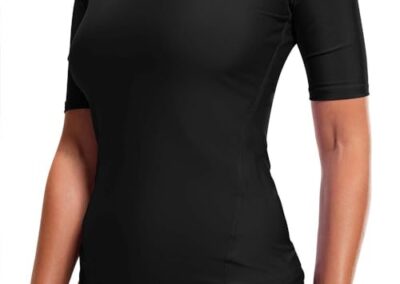 T Shirt Speedo Femme Anti Irritations Noir 4