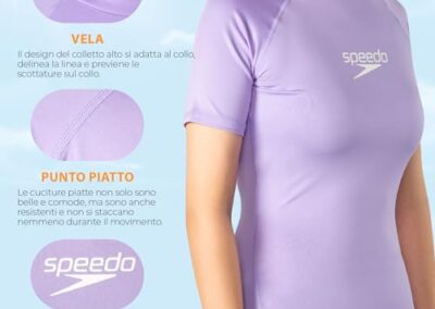 T Shirt Speedo Femme Rashguard 3