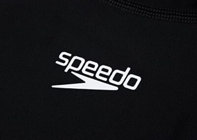 T Shirt Speedo Femme Sleeve Swim Sun Noir 2