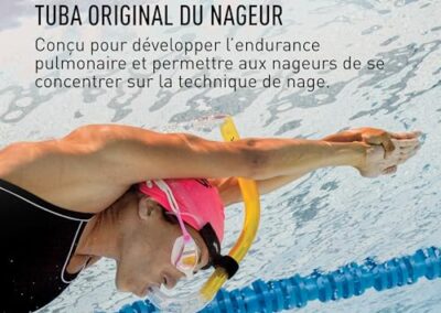 Tuba Frontal Natation Finis Snorkel 6