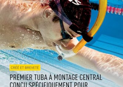 Tuba Frontal Natation Snorkel Finis Enfant 2