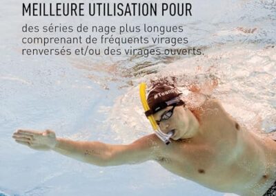 Tuba Frontal Natation Snorkel Finis Enfant 3