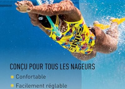 Tuba Frontal Natation Snorkel Finis Stability 5