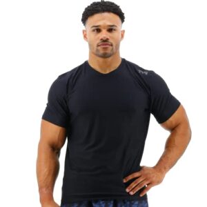 Tyr Airtec T Shirt A Manches Courtes Pour Entrainement Athletique Noir Xxl Homme 6