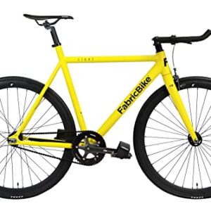 Velo Fixie Fabricbike Light Jaune 4