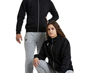 Veste A Capuche Unisexe Arena Team Panel Noir 2