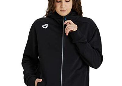 Veste A Capuche Unisexe Arena Team Panel Noir 7
