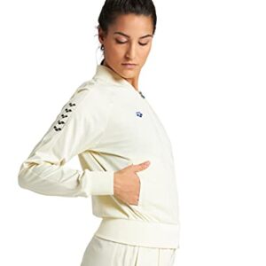 Veste Arena Relax Iv Team Jacket Femme Blanche Lune 7